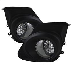 Spyder Auto LED Fog Lights with Switch - Clear for 2011-2012 Toyota Corolla S - 5038470 - (2012 2011)