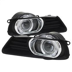 Spyder Auto Halo Projector Fog Lights with Switch - Clear for 2007-2009 Toyota Camry - 5038692 - (2009 2008 2007)