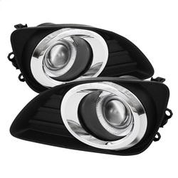 Spyder Auto Halo Projector Fog Lights with Switch - Clear for 2010-2011 Toyota Camry Hybrid - 5038708 - (2011 2010)