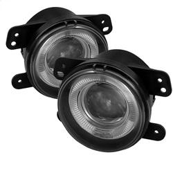 Spyder Auto Projector Fog Lights with Switch - Smoke for 2009-2010 Dodge Journey - 5039033 - (2010 2009)