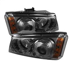 Spyder Auto Projector Headlights - for 2003-2006 Chevrolet Silverado 3500 - 5039231 - (2006 2005 2004 2003)