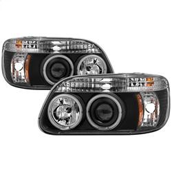 Spyder Auto 1PC Projector Headlights - CCFL Halo - Black - High H1 - Low H1 for 1995-2001 Ford Explorer - 5039316 - (2001 2000 1999 1998 1997 1996 1995)