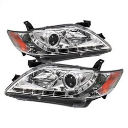 Spyder Auto Projector Headlights - DRL - Chrome - High H1 - Low H7 for 2007-2009 Toyota Camry - 5039415 - (2009 2008 2007)