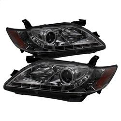 Spyder Auto Projector Headlights - DRL - Smoke - High H1 - Low H7 for 2007-2009 Toyota Camry - 5039439 - (2009 2008 2007)