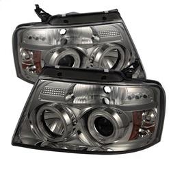 Spyder Auto Projector Headlights - Version 2 - CCFL Halo - LED - Smoke for 2008-2008 Ford F-150 FX4 - 5042026 - (2008)