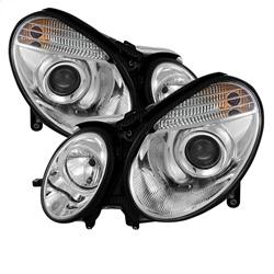 Spyder Auto Projector Headlights - Xenon/HID - Chrome - High H7 for 2003-2006 Mercedes-Benz E320 - 5042187 - (2006 2005 2004 2003)