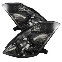 Spyder Auto Projector Headlights - Xenon/HID - DRL - Smoke - High H1 for 2006-2008 Nissan 350Z - 5042323 - (2008 2007 2006)