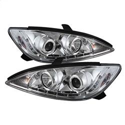 Spyder Auto Projector Headlights - DRL - Chrome - High H1 - Low H1 for 2002-2006 Toyota Camry - 5042781 - (2006 2005 2004 2003 2002)