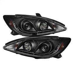 Spyder Auto Projector Headlights - DRL - Black - High H1 - Low H1 for 2002-2006 Toyota Camry - 5042798 - (2006 2005 2004 2003 2002)