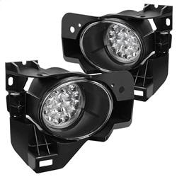 Spyder Auto LED Fog Lights with Switch - Clear for 2009-2012 Nissan Maxima - 5064844 - (2012 2011 2010 2009)