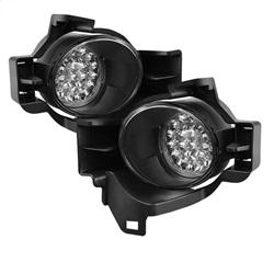 Spyder Auto LED Fog Lights with Switch - Clear for 2010-2012 Nissan Altima SL Sedan - 5064868 - (2012 2011 2010)