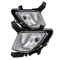 Spyder Auto OE Style Fog Lights with Switch - Clear for 2010-2014 Hyundai Tucson - 5064943 - (2014 2013 2012 2011 2010)