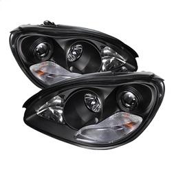 Spyder Auto Projector Headlights - Halogen - Black - High H1 - Low H7 for 2006-2006 Mercedes-Benz S65 AMG - 5069993 - (2006)