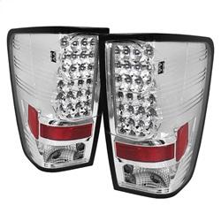 Spyder Auto LED Tail Lights - Chrome for 2014-2015 Nissan Titan - 5070050 - (2015 2014)