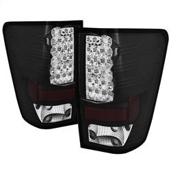 Spyder Auto LED Tail Lights - Black for 2014-2015 Nissan Titan - 5070067 - (2015 2014)