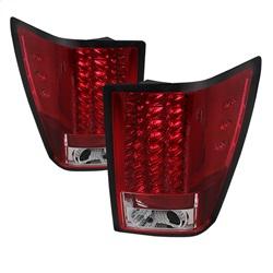 Spyder Auto LED Tail Lights - Red Clear for 2007-2010 Jeep Grand Cherokee - 5070203 - (2010 2009 2008 2007)