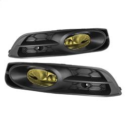 Spyder Auto OEM Fog Light with Switch - Yellow for 2012-2013 Honda Civic EX-L Coupe - 5070449 - (2013 2012)