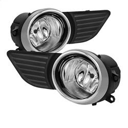 Spyder Auto OEM Fog Lights with Switch - Clear for 2013-2016 Toyota Sienna L - 5070470 - (2016 2015 2014 2013)