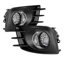 Spyder Auto LED Fog Lights with Switch - Clear for 2011-2013 Scion tC - 5070531 - (2013 2012 2011)