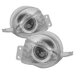 Spyder Auto Halo Projector Fog Lights with Switch - Clear for 2005-2006 BMW 325i - 5070548 - (2006 2005)