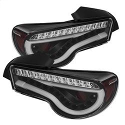 Spyder Auto LED Tail Lights - Black for 2013-2016 Scion FR-S - 5072009 - (2016 2015 2014 2013)