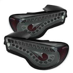 Spyder Auto LED Tail Lights - Smoke for 2013-2016 Subaru BRZ - 5072016 - (2016 2015 2014 2013)