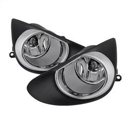 Spyder Auto OEM Style Fog Lights with Switch - Clear for 2012-2014 Toyota Yaris - 5072955 - (2014 2013 2012)