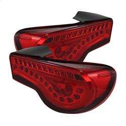 Spyder Auto LED Tail Lights - JDM Red for 2013-2016 Scion FR-S - 5073297 - (2016 2015 2014 2013)