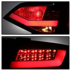 Spyder Auto LED Tail Lights - Incandescent - Black for 2009-2009 Audi A4 Base - 5073976 - (2009)