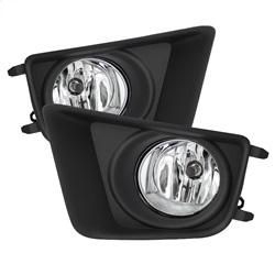 Spyder Auto OEM Fog Lights with Switch - Clear for 2012-2015 Toyota Tacoma - 5075116 - (2015 2014 2013 2012)