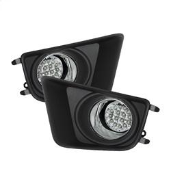 Spyder Auto LED Fog Lights with Switch - Clear for 2012-2015 Toyota Tacoma - 5075154 - (2015 2014 2013 2012)