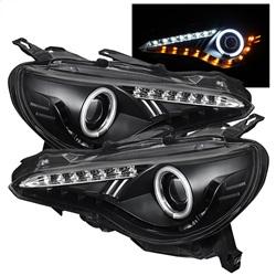 Spyder Auto Projector Headlights - CCFL Halo - DRL LED - Black for 2013-2014 Subaru BRZ - 5075444 - (2014 2013)