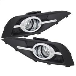 Spyder Auto OEM Fog Lights with Switch - Clear for 2012-2014 Honda CR-V - 5076076 - (2014 2013 2012)