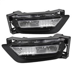 Spyder Auto OEM Fog Lights with Switch- Clear for 2013-2015 Honda Accord LX Sedan - 5076083 - (2015 2014 2013)