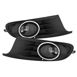 Spyder Auto OEM Style Fog Lights with Switch - Smoked for 2010-2014 Volkswagen Golf TDI - 5076199 - (2014 2013 2012 2011 2010)