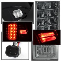 Spyder Auto LED Tail Lights - LED - Smoke for 2014-2015 Ram 1500 Lone Star - 5077554 - (2015 2014)