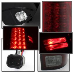 Spyder Auto LED Tail Lights - LED - Red Smoke for 2013-2018 Ram 3500 - 5077561 - (2018 2017 2016 2015 2014 2013)