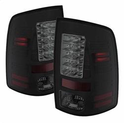 Spyder Auto LED Tail Lights - LED - Black Smoke for 2014-2015 Ram 1500 Laramie Limited - 5077578 - (2015 2014)