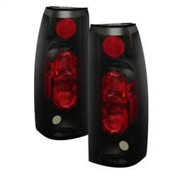 Spyder Auto G2 Euro Style Tail Lights - Black Smoke for 1988-1998 Chevrolet C2500 - 5077974 - (1998 1997 1996 1995 1994 1993 1992 1991 1990 1989 1988)