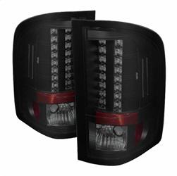 Spyder Auto LED Tail Lights - Black Smoke for 2007-2007 Chevrolet Silverado 3500 Classic - 5078032 - (2007)