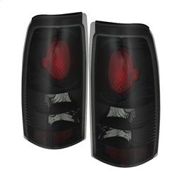 Spyder Auto Euro Style Tail Lights - Black Smoke for 2001-2002 Chevrolet Silverado 1500 HD - 5078056 - (2002 2001)