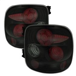 Spyder Auto Euro Style Tail Lights - Black Smoke for 2002-2004 Chevrolet Silverado 1500 LS Stepside - 5078070 - (2004 2003 2002)