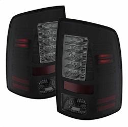 Spyder Auto LED Tail Lights - Incandescent - Black Smoke for 2013-2015 Ram 1500 ST - 5078124 - (2015 2014 2013)