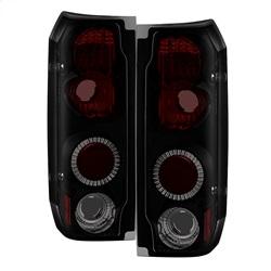 Spyder Auto Euro Style Tail Lights - Black Smoke for 1988-1996 Ford Bronco - 5078155 - (1996 1995 1994 1993 1992 1991 1990 1989 1988)