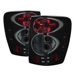 Spyder Auto Euro Style Tail Lights - Black Smoke for 1999-2004 Jeep Grand Cherokee - 5078209 - (2004 2003 2002 2001 2000 1999)