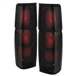 Spyder Auto Euro Style Tail Lights - Black Smoke for 1995-1997 Nissan Pickup - 5078216 - (1997 1996 1995)