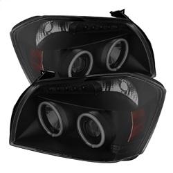 Spyder Auto Projector Headlights - CCFL Halo - LED - Black Smoke - High H1 for 2005-2007 Dodge Magnum - 5078780 - (2007 2006 2005)