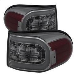 Spyder Auto Light Bar LED Tail Lights - Smoke for 2007-2013 Toyota FJ Cruiser - 5079466 - (2013 2012 2011 2010 2009 2008 2007)