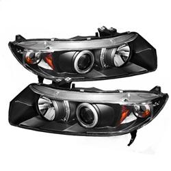 Spyder Auto Projector Headlights - CCFL Halo - Black - High H1 - Low H1 for 2006-2008 Honda Civic Si Coupe - 5079565 - (2008 2007 2006)