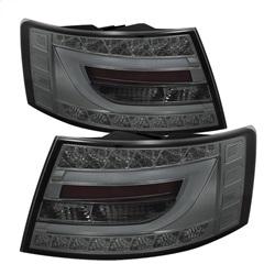 Spyder Auto Light Bar LED Tail Lights - Incandescent - Smoke for 2006-2008 Audi A6 - 5079626 - (2008 2007 2006)